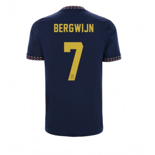 Dres Ajax Steven Bergwijn #7 Gostujuci 2022-23 Kratak Rukav